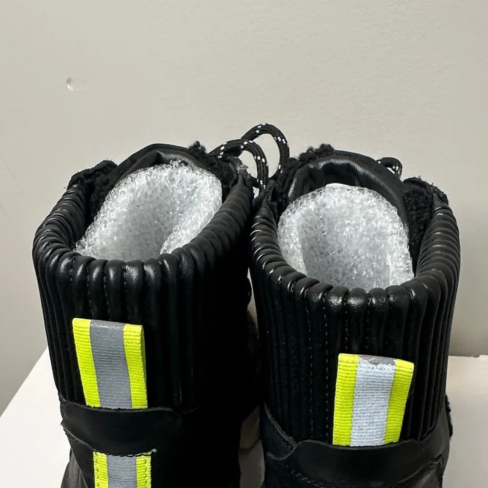 Sorel Brex Black and Cream Winter Boots - Picture 7 of 14